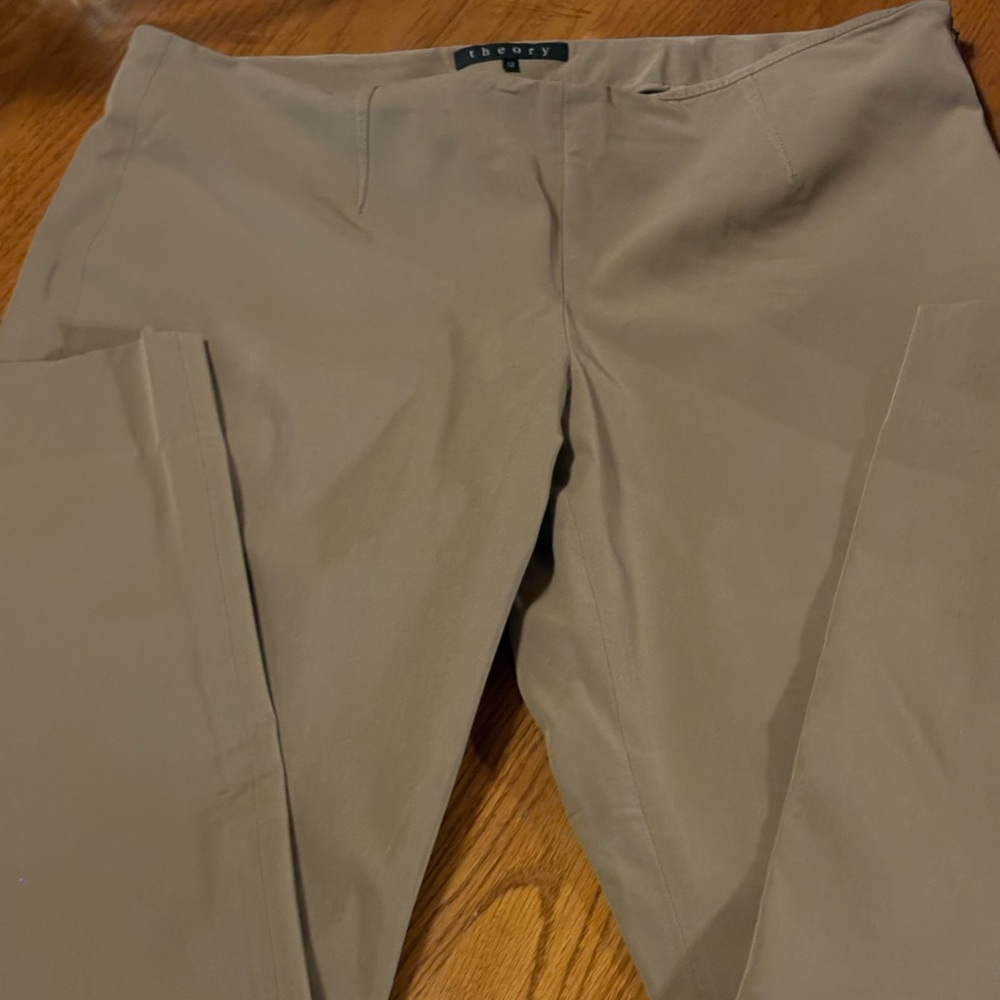 Theory Beige Trousers